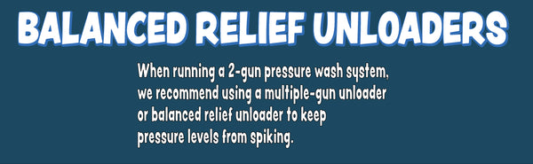 MULTIPLE GUN PRESSURE WASH UNLOADERS